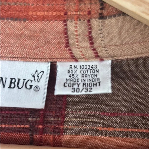 Fashion Bug Zip Up Shirt - Picture 3 of 3